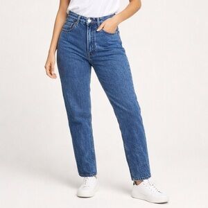 🌟EVERLANE🌟 THE CURVY '90S CHEEKY STRAIGHT JEAN ORGANIC COTTON SZ 28 CROP